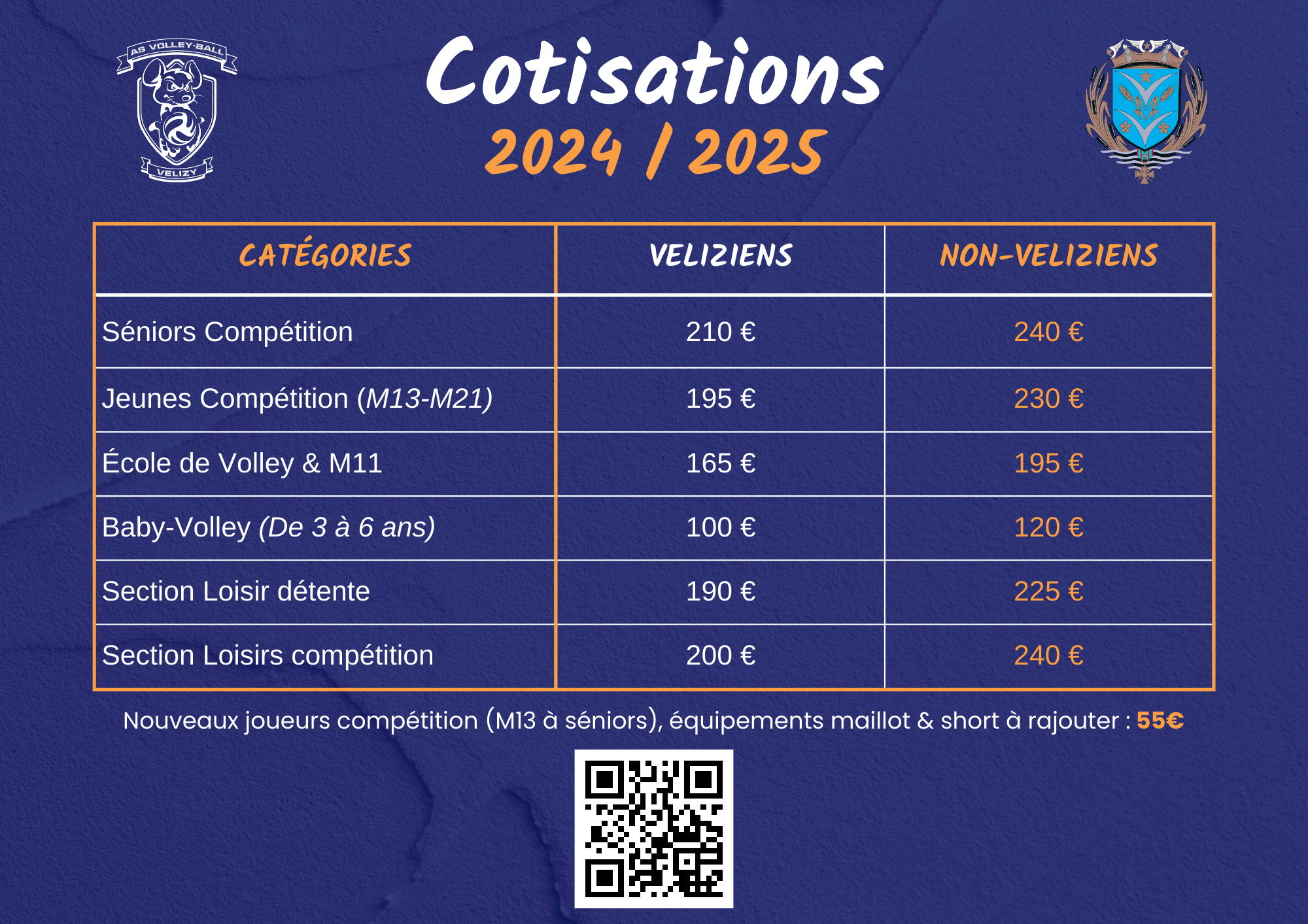 Cotisations 2024 2025